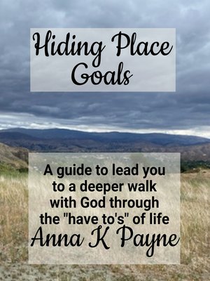 cover image of Hiding Place Goals